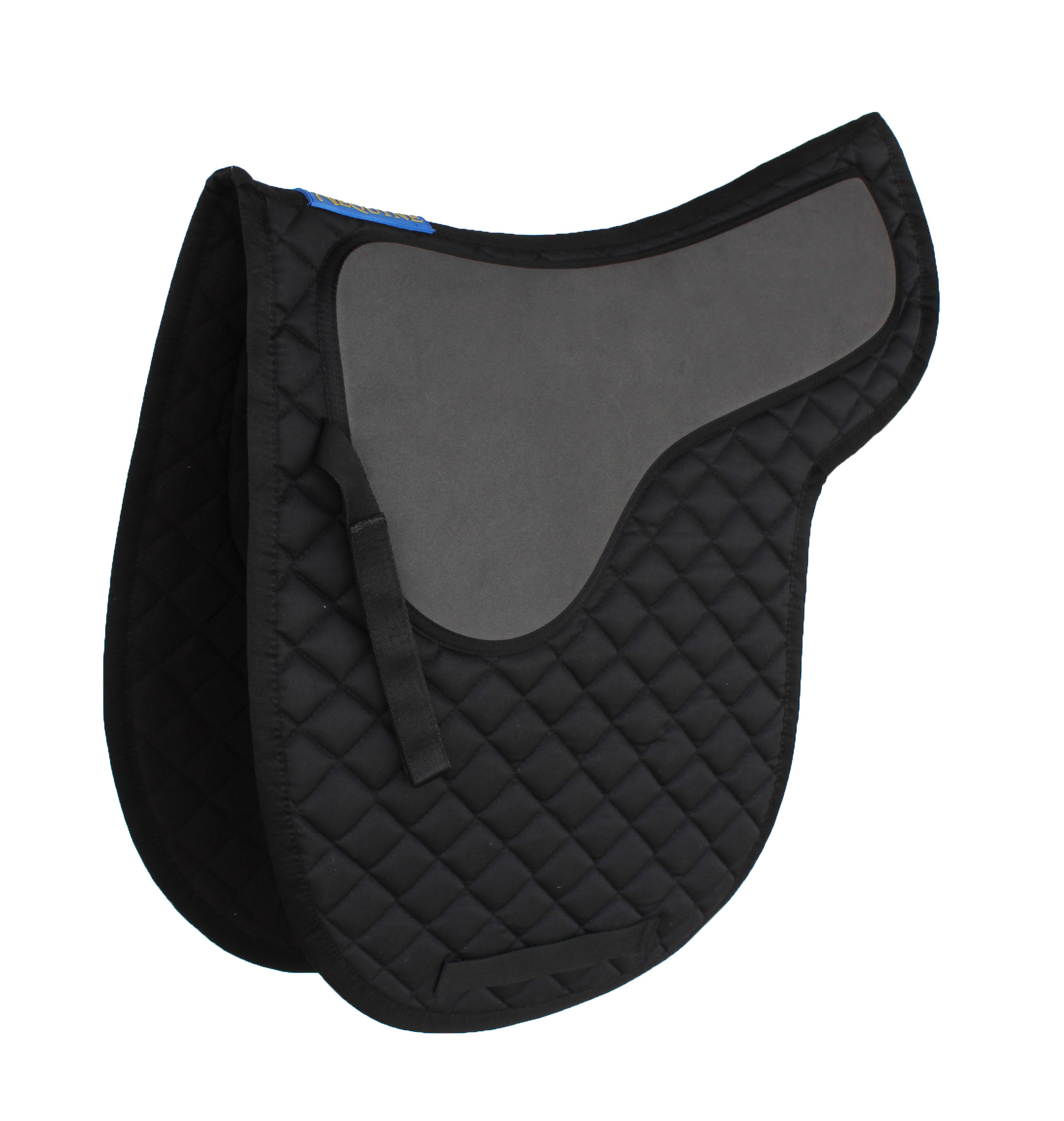 Horse Saddle Pad English Cotton Quilted Contoured Shock Absorbing Gel 72141 eBay