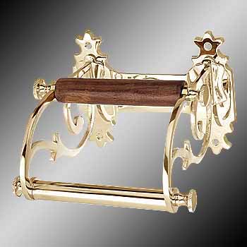 Art of Dcor Home Decor Toilet Paper Holder Antique Solid Brass ...